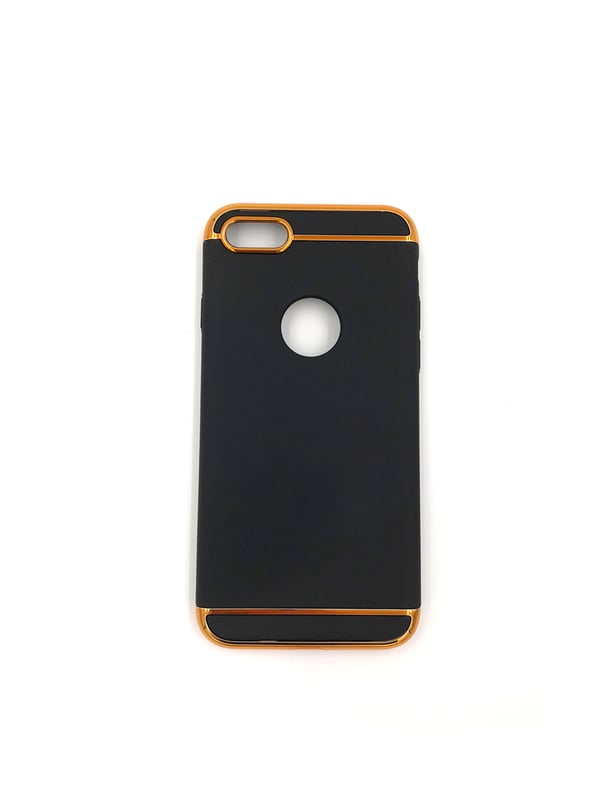 Design skal 3 i 1 guldkant till iPhone 8