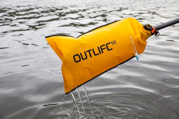 paddelflottör uppblåsbar, flottör kajak, OUTLIFE PADDELFLOTÖR O10500