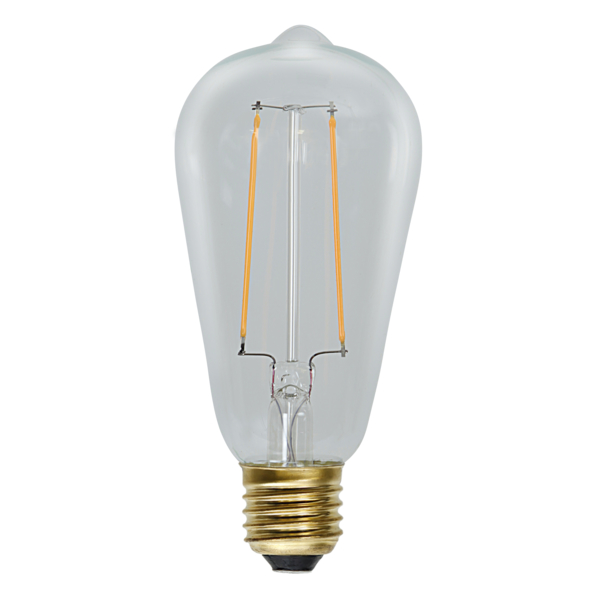 LED-LAMppu E27 ST64 SOFT GLOW. Vintage-tyyli. 2,3W