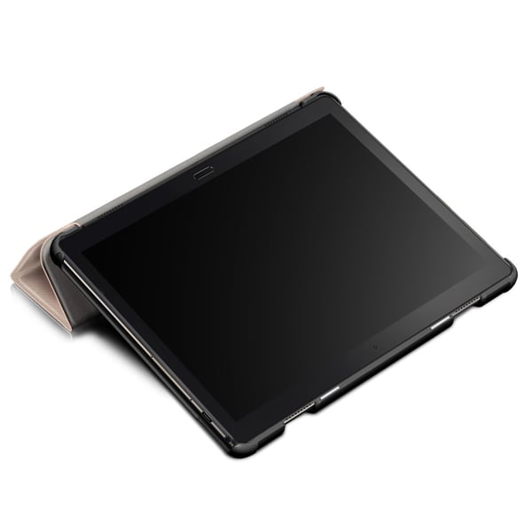 Tri - fold Deksel til Lenovo Tab P10 - Gull