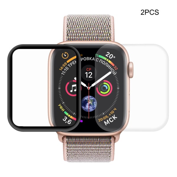 2 STK HAT PRINCE til Apple Watch Series 4 40mm Fuld Dækning