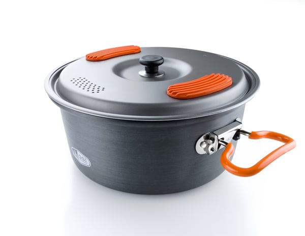 GSI HALULITE COOK POT 2.2 L 50192, hårdanodiskerad gryta camping