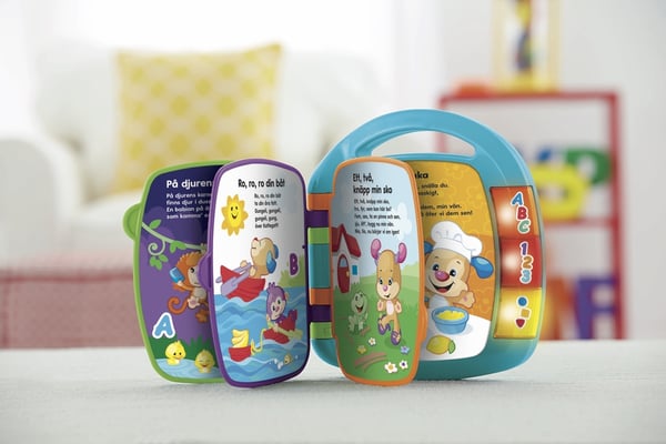 Laugh & Learn -kirja Fisher Price (SE)