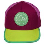 funktionskeps klättring, LA SPORTIVA TRAIL TRUCKER L/XL Plum/ Apple Green
