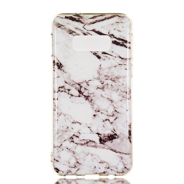 Marmorikuvioinen IMD TPU pehmeä takakuori Samsung Galaxy S10e - Style B