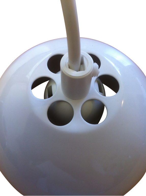 Blomsterlampe Grönska Hvid E27. Eklunds Metall