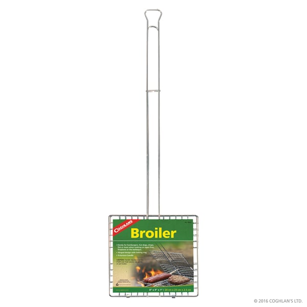 grillnät för kött fisk grönsaker, COGHLANS BROILER CG8982