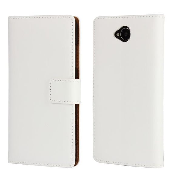 Plånboksfodral Äkta Skinn Microsoft Lumia 650