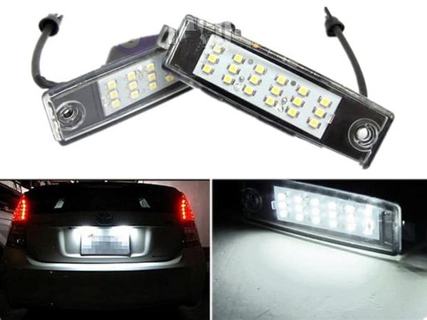 Toyota Hiace RAV4 Landcruiser Lexus RX300 Led skyltbelysning