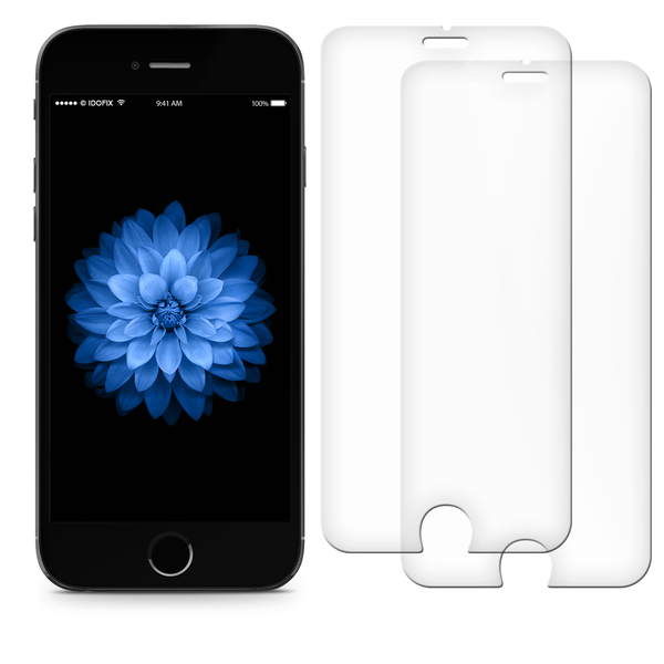 2-PACK SKALO iPhone 6/6S Plus Skärmskydd i Härdat glas