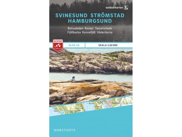kartor, OUTDOORKARTAN Svinesund-Strömstad-Hamburgsund,