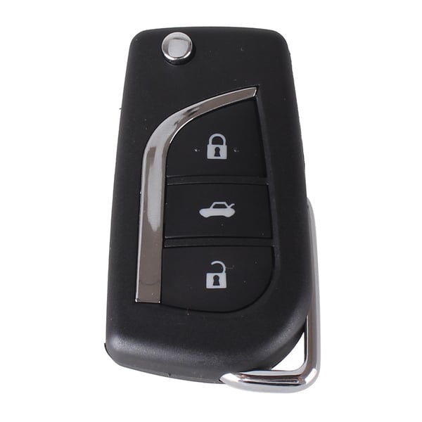 3 knapper flip key shell blank case EX VIOS for Toyota