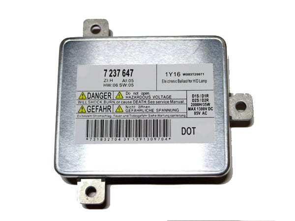 Xenon ballast 35 W D1s D2s ersätter BMW W003T20071 63117237647