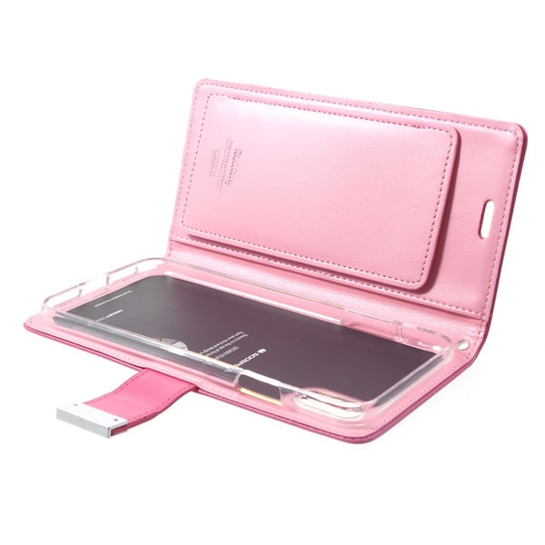 Mercury GOOSPERY Rich Diary til iPhone XS Max - Rosa