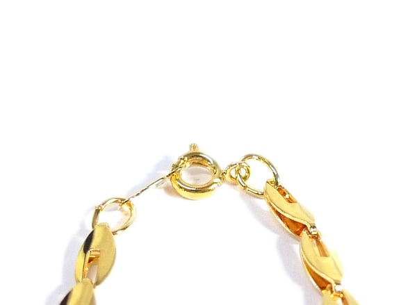 Guldpläterat halsband 45cm