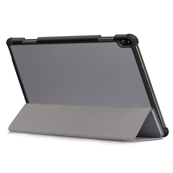 Tredobbelt standcover til Lenovo Tab P10 - Grå