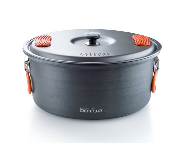GSI HALULITE COOK POT 3.2 L hårdnodiskerad stålkastrull
