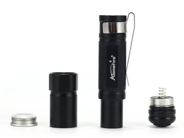 LED Mini ficklampa 1x XP-E LED 100 Lumen Zoom