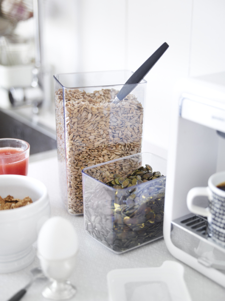 Tørropbevaringskrukke 0,8 L Vision SmartStore