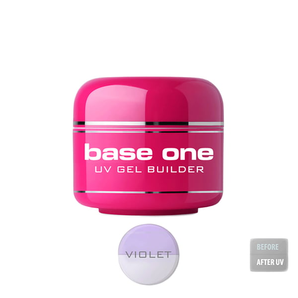 Base one - Builder - Violetti 15g UV-geeli