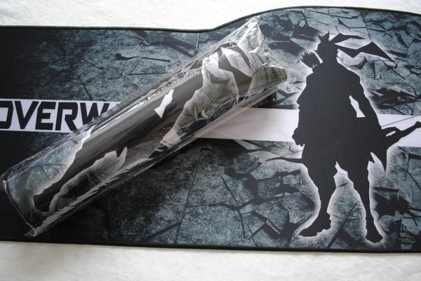 XL Overwatch E-sport tastatur musemåtte, størrelse: 73x33/28 cm