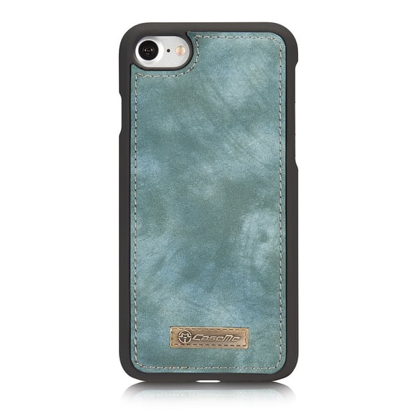 CASEME iPhone 7/8 Plus Retro Splitt Lær Lommebok - deksel