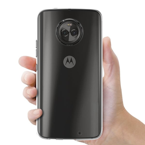 Transparent Silikon TPU-Skal till Moto X4