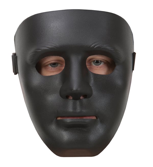 Maske Sort statue Maske Sort statue