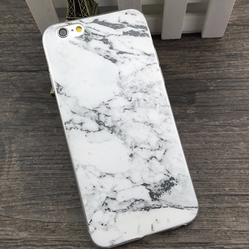 2 - Pack iPhone 8/7/6 TPU - cover Marmor
