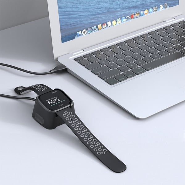 USB - latauskaapelin teline Fitbit Versa Smart Watchille