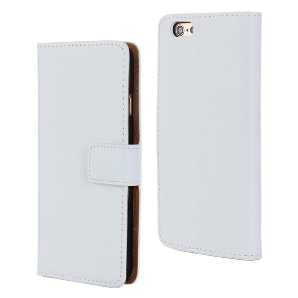 SKALO iPhone 6/6S Plus Plånboksfodral Äkta Skinn