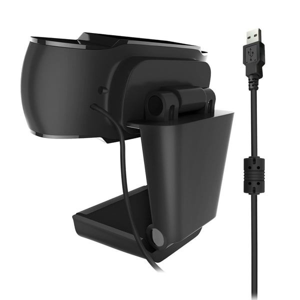 12MP Pixels HD 360 Webkamera USB PC Bærbar Kamera Svart