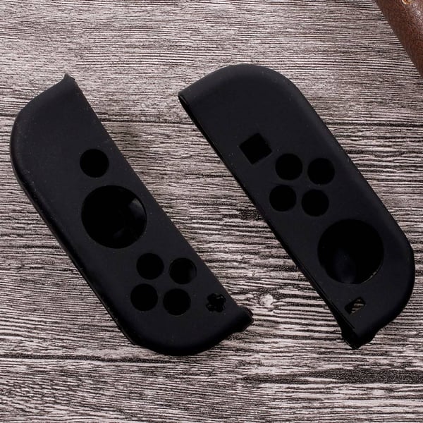 Myk silikonveske kompatibel med Nintendo Switch - svart