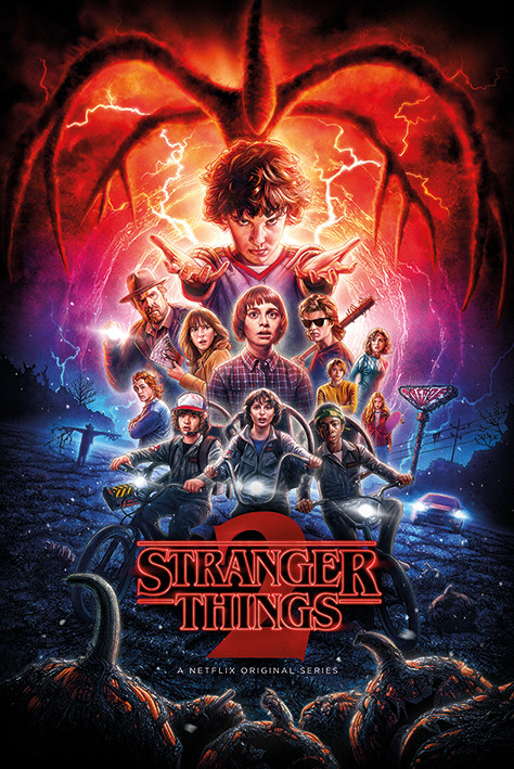 Stranger Things - One-Sheet Sæson 2