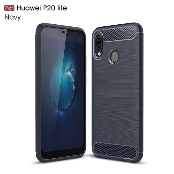 Stöttåligt Armor Carbon TPU-skal Huawei P20 Lite