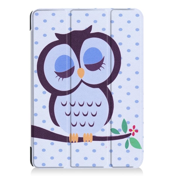 iPad 9.7 (2018)/9.7 (2017) Kolminkertainen telinekotelo - Napping Owl