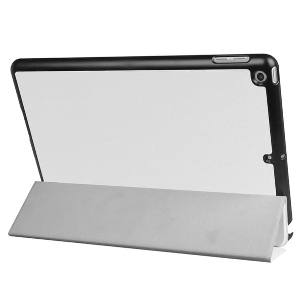 iPad 9.7" (2017/ 2018) Slim Fit Trifoldbart deksel - Hvit