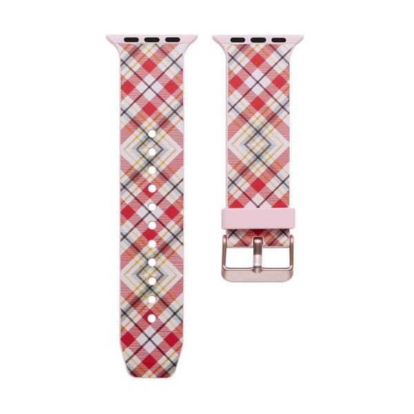 Silikon klokkerem til Apple Watch 4 44mm, 3/2/1 42mm - gitter