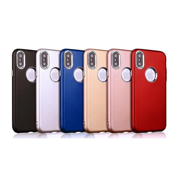iPhone X/Xs | TPU-Skal Metallknappar