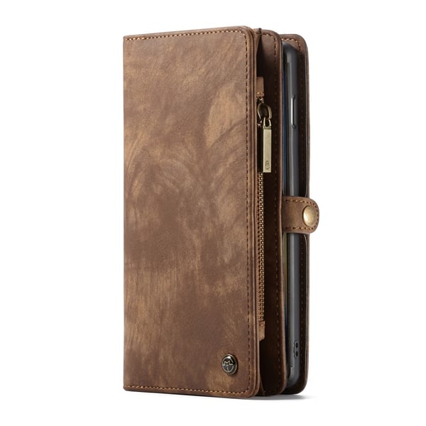 Samsung Galaxy S10 CASEME Aftagelig 2 - i - 1 etui - Brun