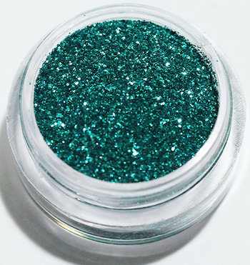 Negleglitter - Finkornet - Hav - 8ml - Glitter