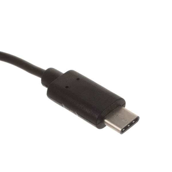 4 Ports USB 3.1 Typ C Hubb High Speed Hub SVART
