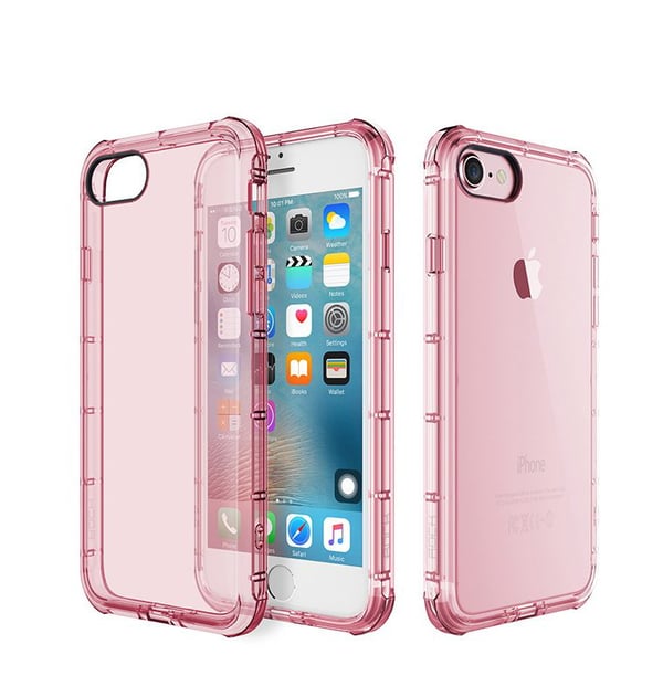 Extra tåligt silikonskal iPhone 7/8