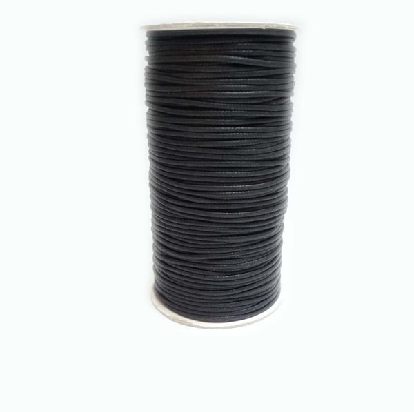 Cord 1,5 mm svart 2m