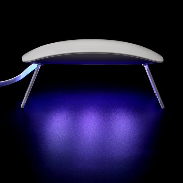 Mini UV LED-lampe til Negle, Hvid