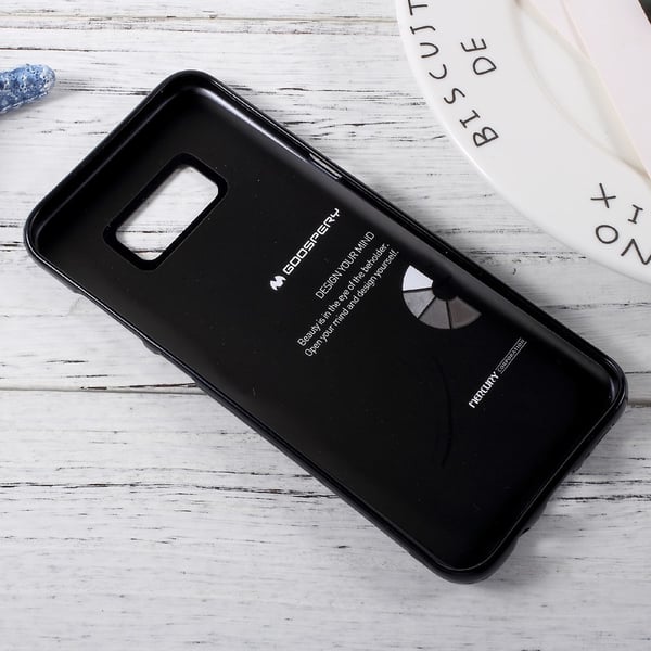 Mercury GOOSPERY Jelly TPU Deksel til Samsung Galaxy S8 Plus - Svart