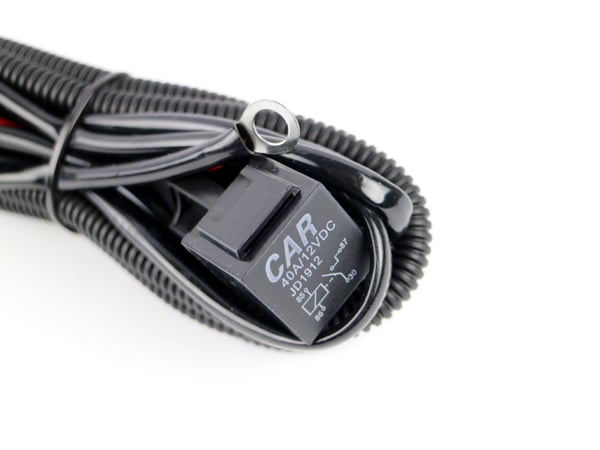 Kabelsats 40A reläkabel strömkabel Xenon / ledramp / arbetsljus