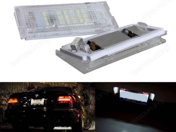 BMW E46 sedan + Touring Led skyltbelysning 1998-05 styling
