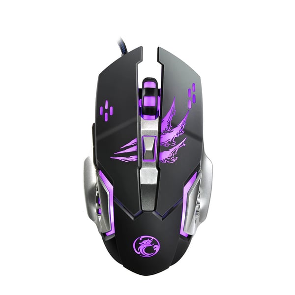 Apedra iMICE A8 Høj Præcision Gamingmus USB 6 knapper 3200 DPI