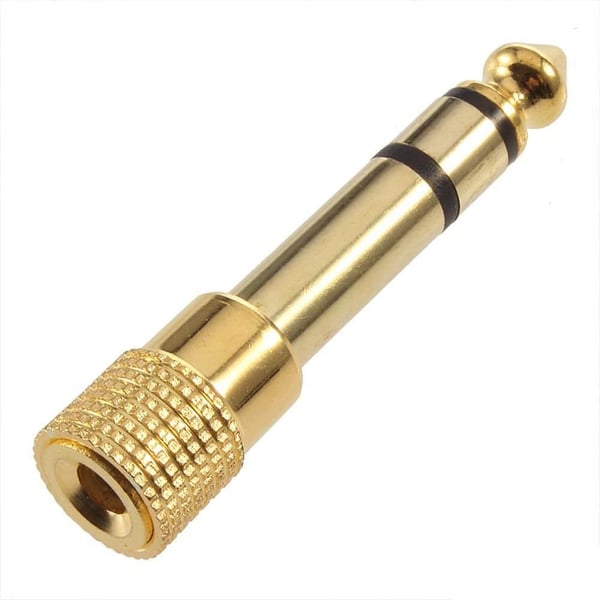 3,5mm Hunn til 6,5mm Hann Adapter